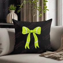 Bow Tennis Embroidery Design