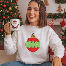 Festive Christmas Bauble Embroidery Design