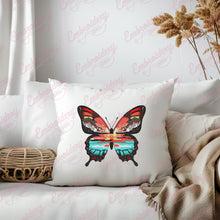 Colorful Butterfly Embroidery Design