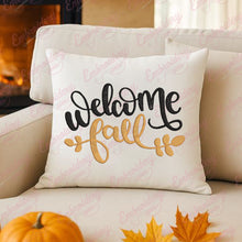 Welcome Fall Machine Embroidery Design