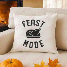 Feast Mode Turkey Dinner Embroidery File