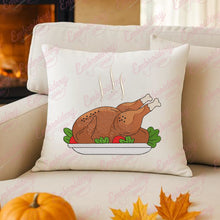 Thanksgiving Roasted Turkey Machine Embroidery Design