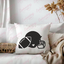 American Football Helmet Embroidery Design