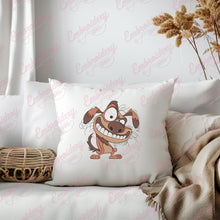 Stunning Crazy Dog Embroidery Design