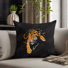 Leaping Tiger Embroidery Design