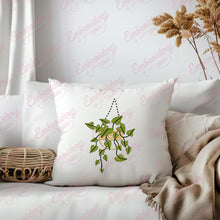 Hanging Plant Embroidery Design