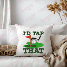 I'd Taap That Golf Themed Embroidery Design