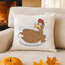 Thanksgiving Turkey Roast Embroidery Design