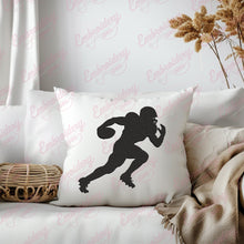 American Football Player Embroidery Design