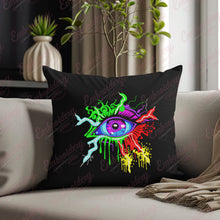 Aesthetic Abstract Eye Embroidery Design