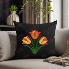 Spring Tulip Machine Embroidery Design