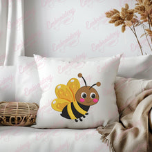 Cute Honey Bee Embroidery Design