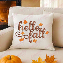 Hello Fall Embroidery Machine File