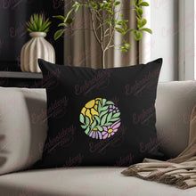 Artistic Abstract Floral Machine Embroidery Design