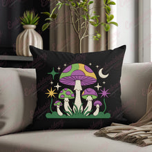 Magic Mushroom Night Embroidery Design