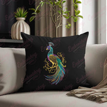 Elegant Peacock Embroidery Design