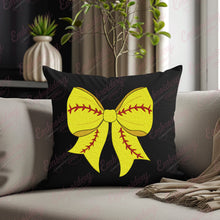 Softball Coquette Bow Embroidery Design