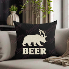 Funny Beer Deer Embroidery Design