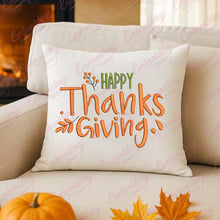 Happy Thanksgiving Embroidery Pattern