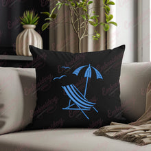 Beach Chair and Parasol Embroidery Design