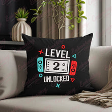 Level 2 Unlocked Gamer Birthday Embroidery Design