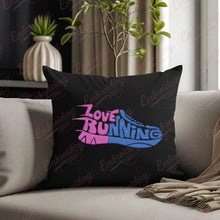 Love Running Embroidery Design