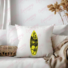 Surfboard Decal Custom Embroidery Design
