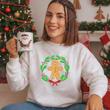 Christmas Gingerbread Joy Embroidery Design