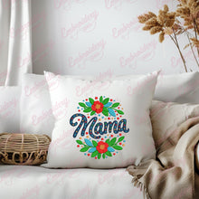 Floral Mama Embroidery Design