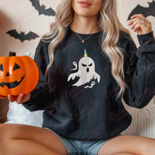 Halloween Boonicorn Unicorn Ghost Embroidery Design