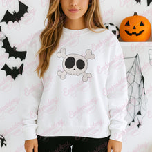 Skull And Crossbones Halloween Embroidery Design