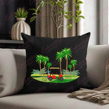 Golf Cart Machine Embroidery Design
