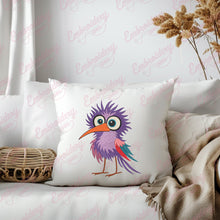 Whimsical Crazy Bird Machine Embroidery File