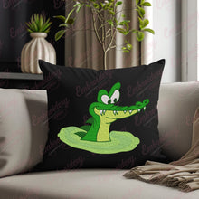 Cute Crocodile Alligator Embroidery Design