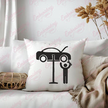 Auto Repair Mechanic Embroidery Design