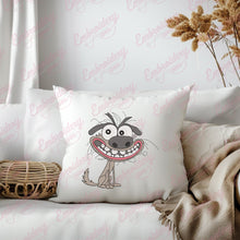 Crazy Dog Machine Embroidery Design