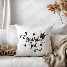 Birthday Girl Embroidery Design
