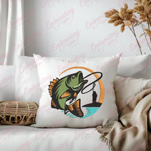 Beautiful Fishing Embroidery Design