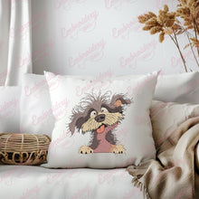 Crazy Playful Dog Machine Embroidery Design