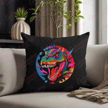 Colorful Dragon Head Embroidery Design