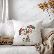 Lively Crazy Dog Embroidery Digital File
