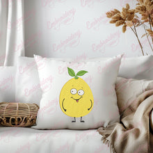 Happy Lemon Embroidery Design
