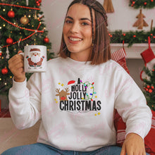 A Holly Jolly Christmas Title Embroidery Design