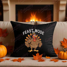 Feast Mode Activated Thanksgiving Turkey Embroidery Design