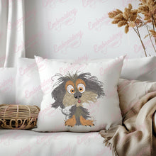 Messy Puppy Dog Embroidery Design