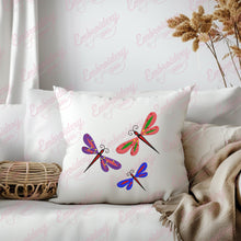 Beautiful Dragonflies Embroidery Design