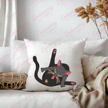 Cat Butt Embroidery Design