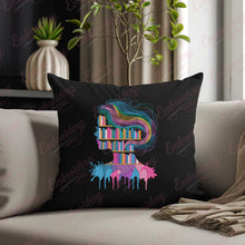 Library Girl Embroidery Design