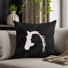 Young Girl With Horse Embroidery Design