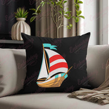 Sailing Machine Embroidery Design
